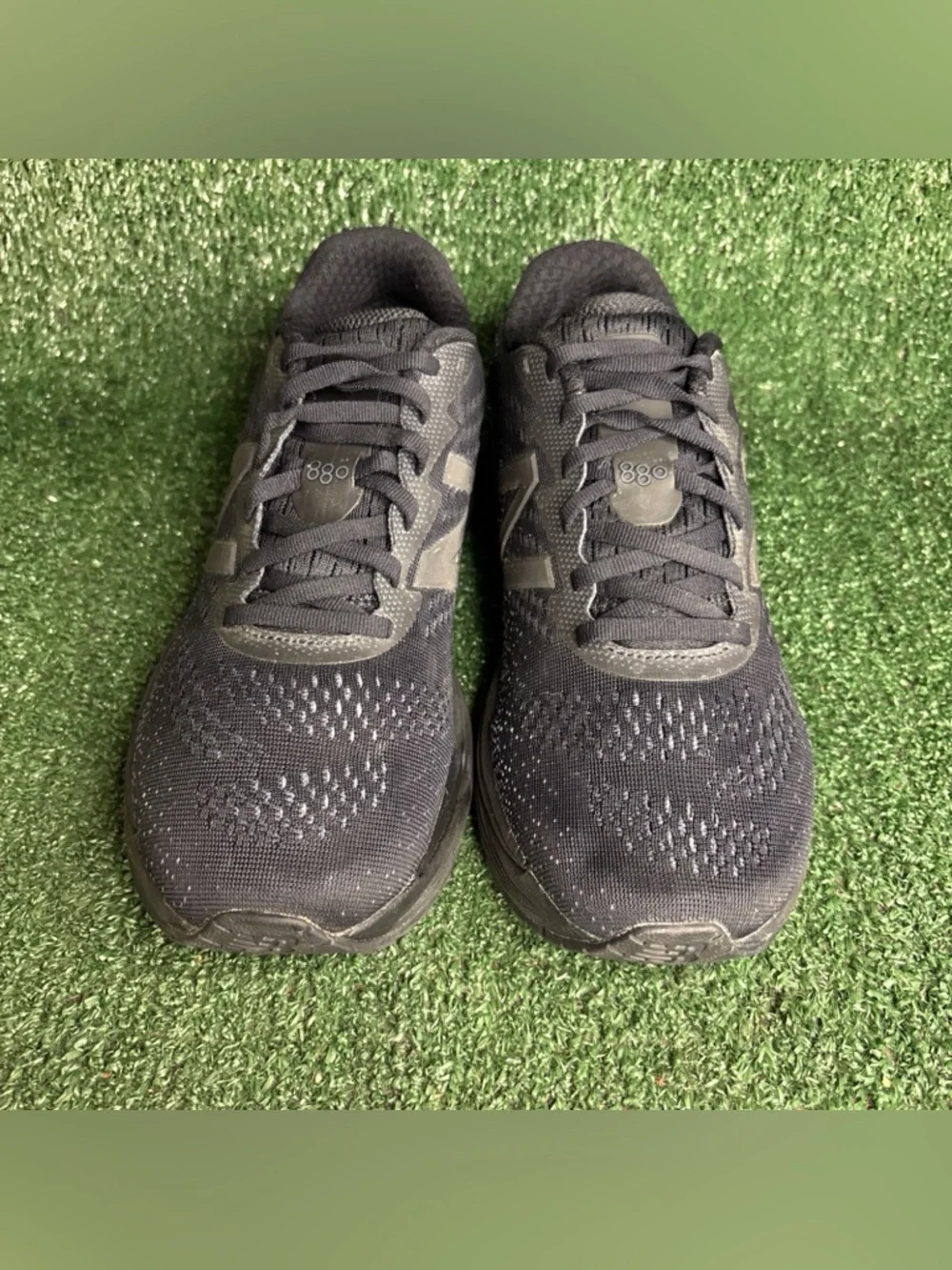 New Balance 880v9 Shoes Mens Size 9.5 Triple Black Mesh Running Sneakers M880TB9
